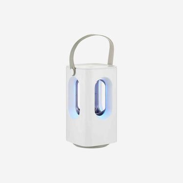 2-in-1 wiederaufladbare Mückenschutzlampe mit LED aus weißem ABS (6 Einheiten)