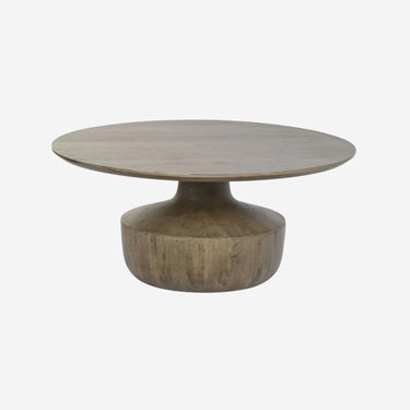 Table de centre en bois de manguier (90 x 90 x 40 cm)