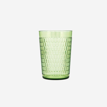 Set of 12 Green Glasses (450 ml)