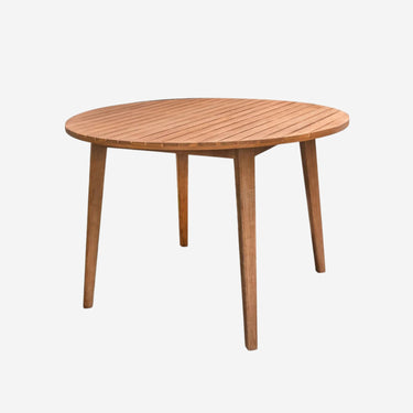 Round Dining Table in Acacia  (110 x 110 x 75 cm)