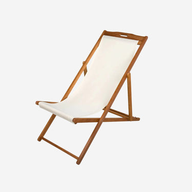 Weißer Outdoor-Stuhl (59 x 94 x 100 cm)