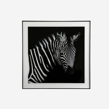 Pintura Zebra (2 x 50 x 50 cm)
