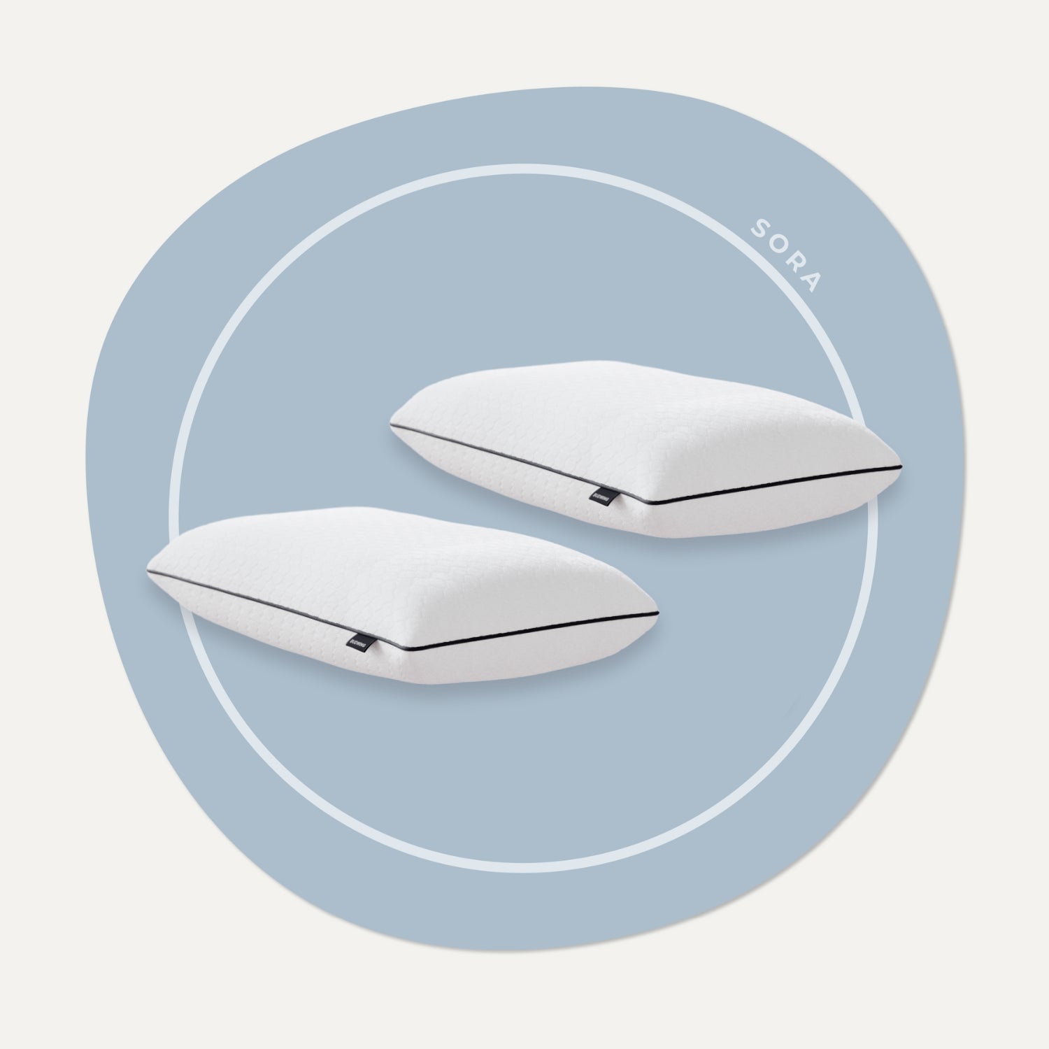 Paquete de 2 Almohadas SORA – Altura y Firmeza Ajustables para un Sueño Personalizado