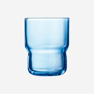 Ensemble de 6 verres bleus (160 ml)