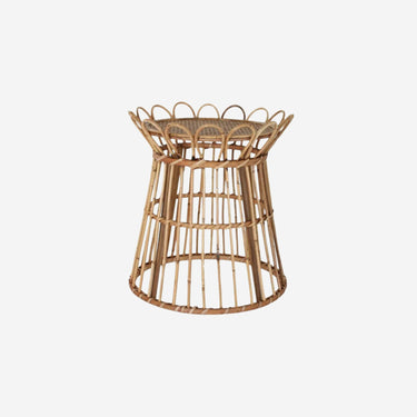 Side table in Rattan (42 x 42 x 45 cm)