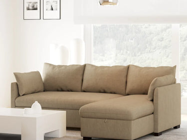 Orlando Sofa Bed 3 Seater - Chaise Longue - BUDWING