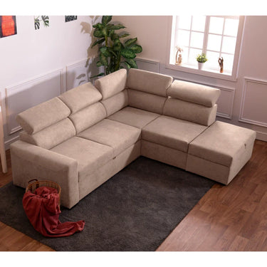 Bill Sofa - 4 Seat Sofa Bed, Chaise longue - BUDWING