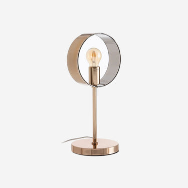 Lampe de table en métal doré (20 x 18 x 44 cm)