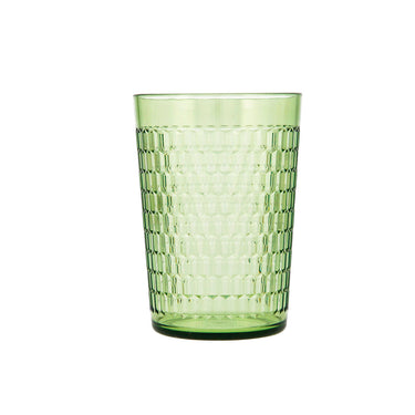 Set of 12 Green Glasses (450 ml)