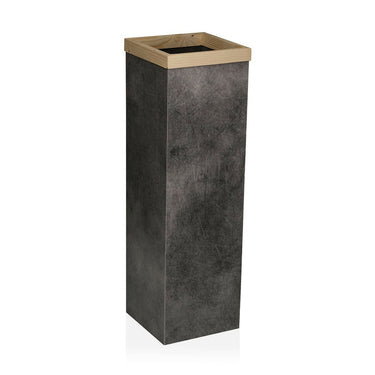 Umbrella Stand in Wood with Grey Finish (15 x 48 x 15 cm)