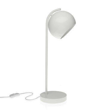 Lampada da tavolo bianca (19,5 x 50 x 15 cm)