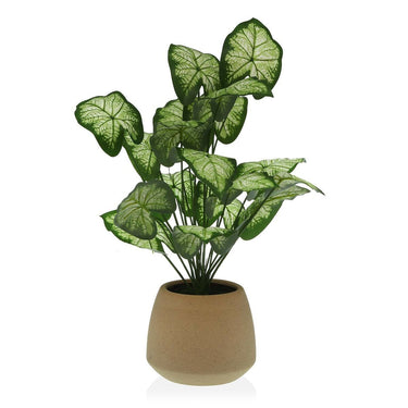 Plante décorative avec Vase en ciment (15x52x15 cm)