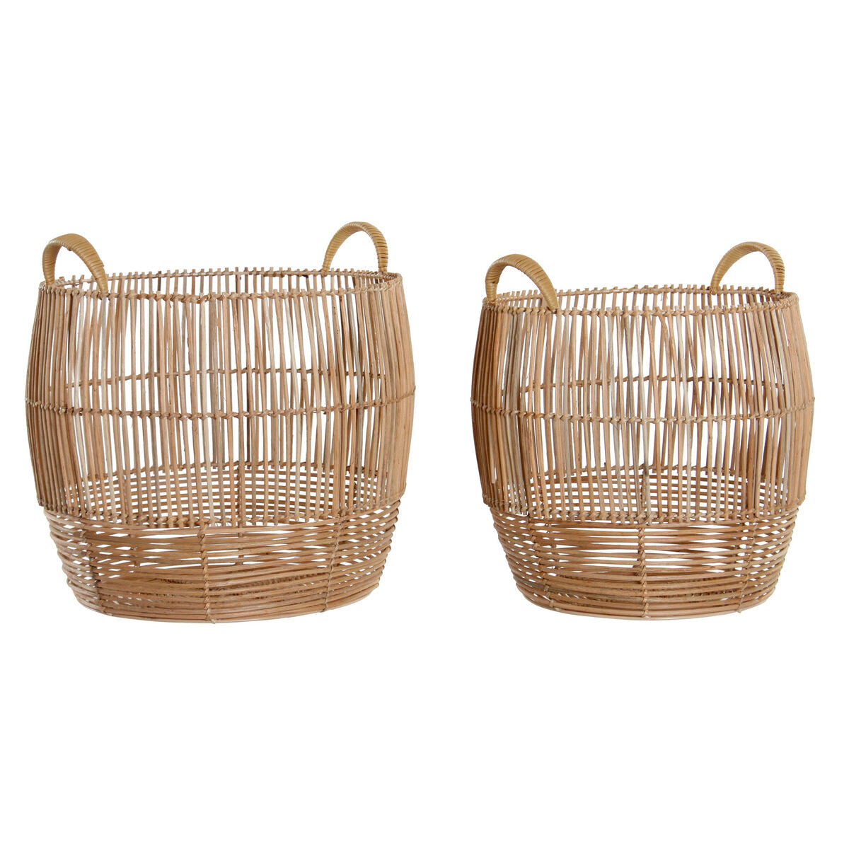 Basket set in Rattan (40 x 40 x 38 cm)