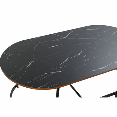 Dining Table Wood Crystal Iron (99,5 x 50 x 40 cm)