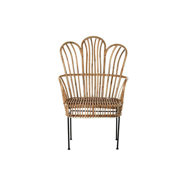 Chair with Armrests Natural (68 x 46 x 106 cm)