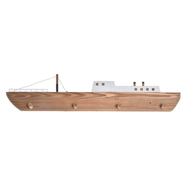 Wall mounted coat Rack Boat (91 x 8,5 x 20 cm)