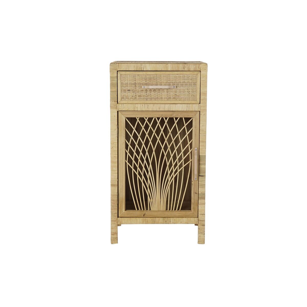 Bedside Table in Rattan (42 x 35 x 80 cm)