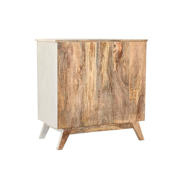 White Chest of drawers in Mango Wood (72 x 50 x 75 cm)