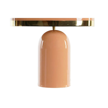 Lampe de table rose doré en métal 50 W (37 x 21 x 52 cm)