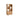 Scaffale con Ante in Legno di Mango con Gambe Dorate (90 x 40 x 180 cm)