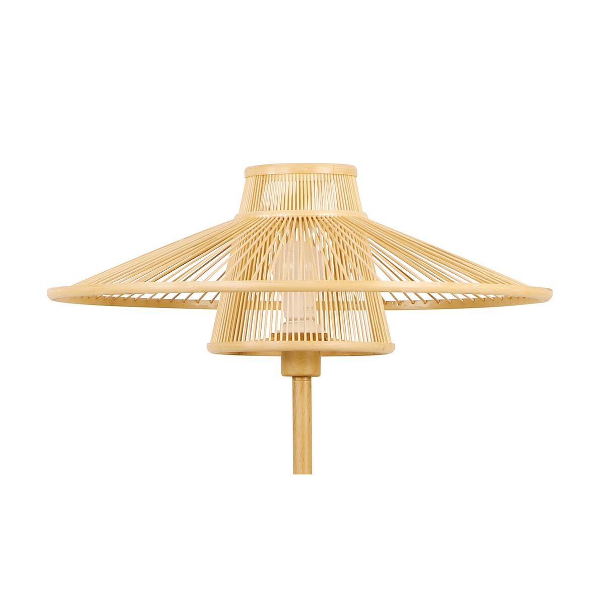 Floor Lamp in Bamboo (56 x 56 x 163 cm)