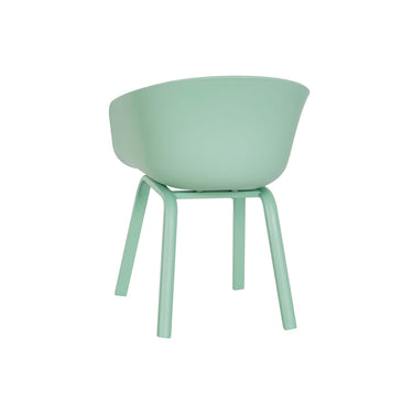Green Chair with Armrests (56 x 58 x 78 cm)