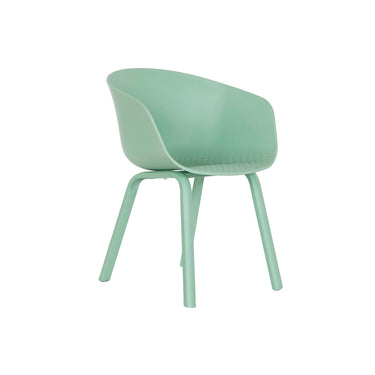 Green Chair with Armrests (56 x 58 x 78 cm)