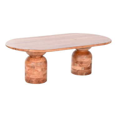 Table Basse DKD Home Decor Acacia 135 x 75 x 45 cm