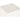 Table de chevet blanche avec pieds arrondis (45 x 40 x 55 cm)