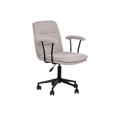 Grey Black Office Chair with Armrests (60 x 61,5 x 84 cm)