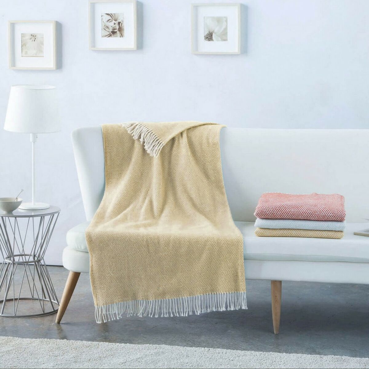 Ocre Blanket (130 x 170 cm)