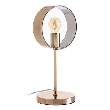 Table Lamp in Golden Metal (20 x 18 x 44 cm)