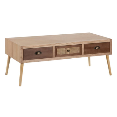 Table centrale en bois (110 x 50 x 43 cm)
