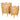 Set Pflanzgefäße aus natürlichem Rattan (34 x 34 x 43,5 cm) (2 Einheiten)