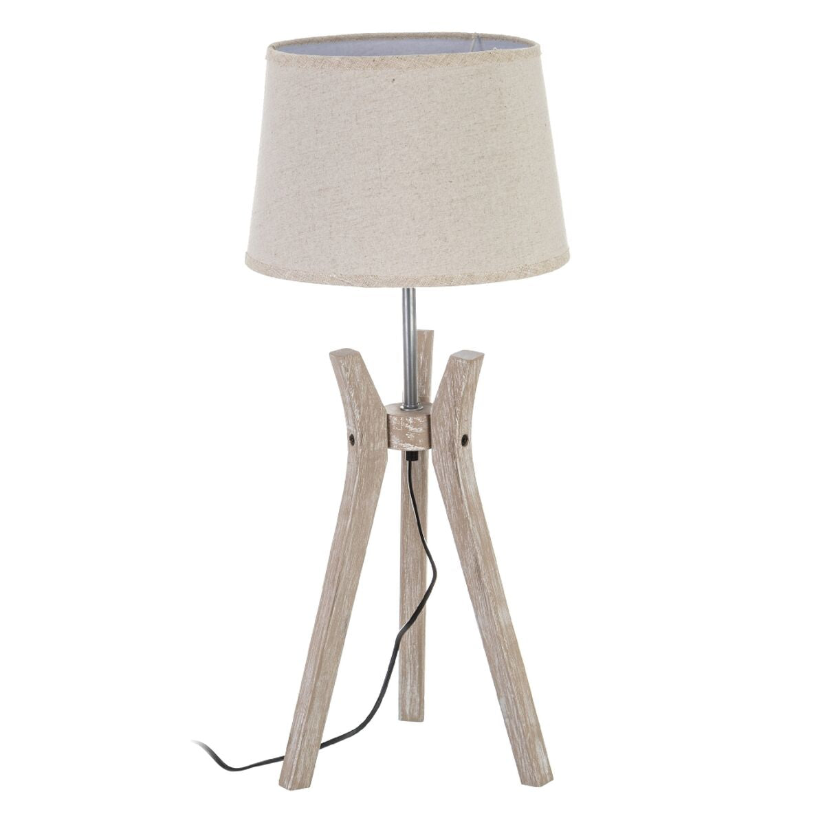 Table lamp with Wooden support (30 x 30 x 69 cm)