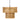 Wood and Bamboo Ceiling Light 220-240 V (34 x 34 x 26,5 cm)
