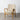 Poltrona Bege com Pernas de Madeira (67 x 73 x 84 cm)