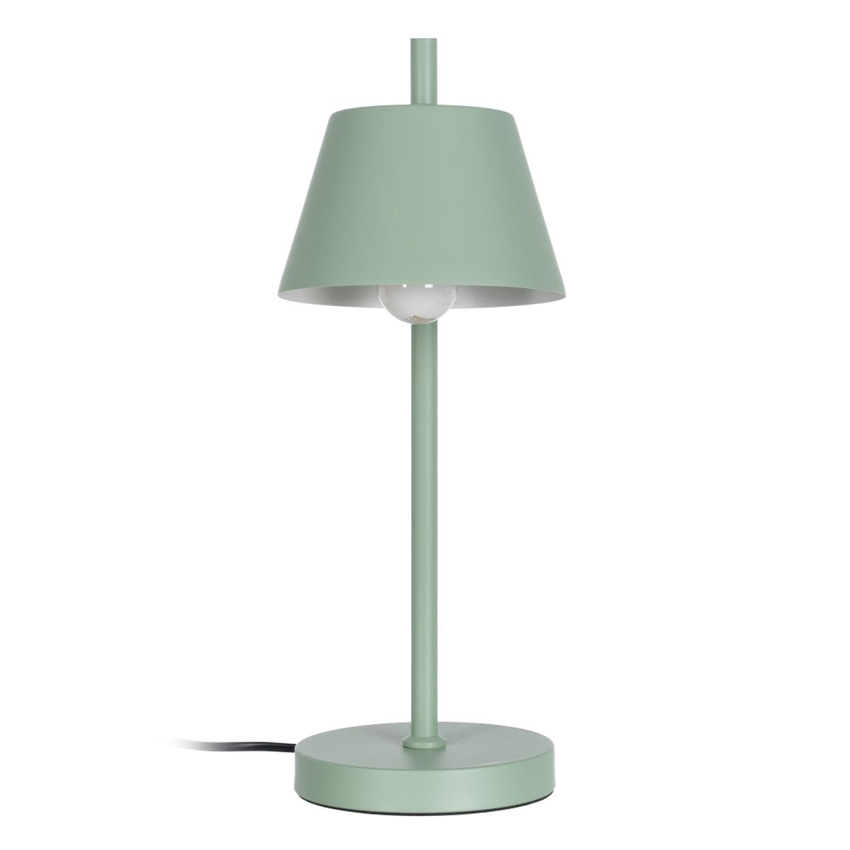 Light Green Desk lamp in Metal (20 x 20 x 44 cm)