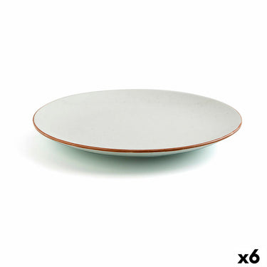 Assiette Plate Céramique Beige (Ø 31 cm) (6 Utés)