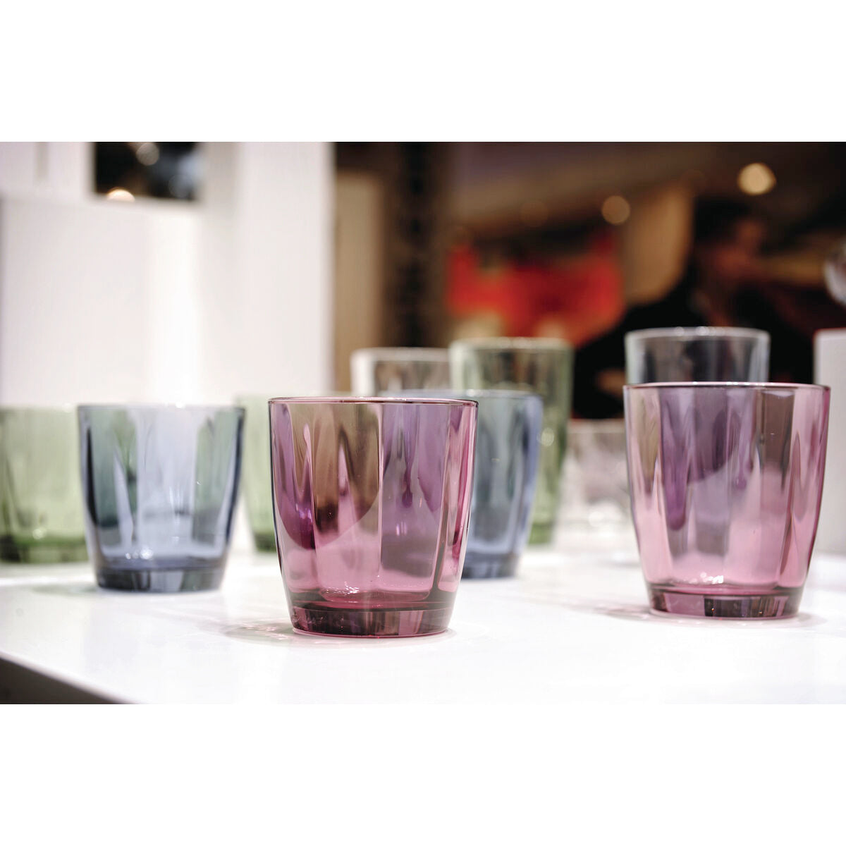 Rocco Pulsar Transparent Glass (470 ml) (6 Units)
