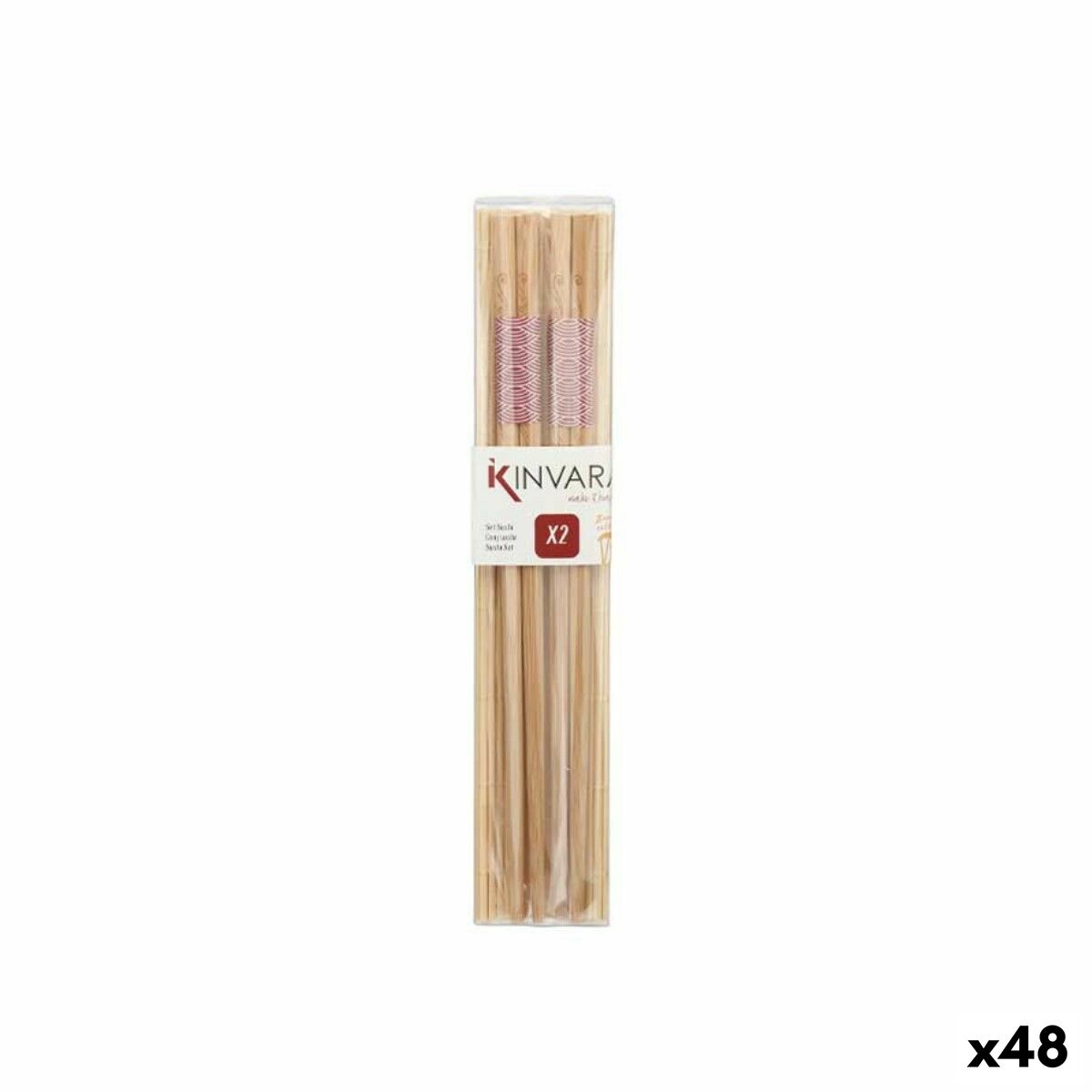 Sushi Set Brown Bamboo (48 Units)