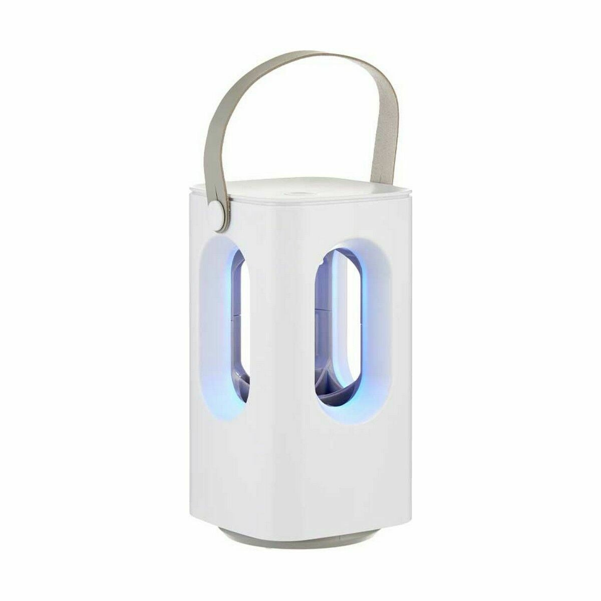 2-in-1 Rechargeable Mosquito Repellent Lamp with LED White ABS (6 Units)