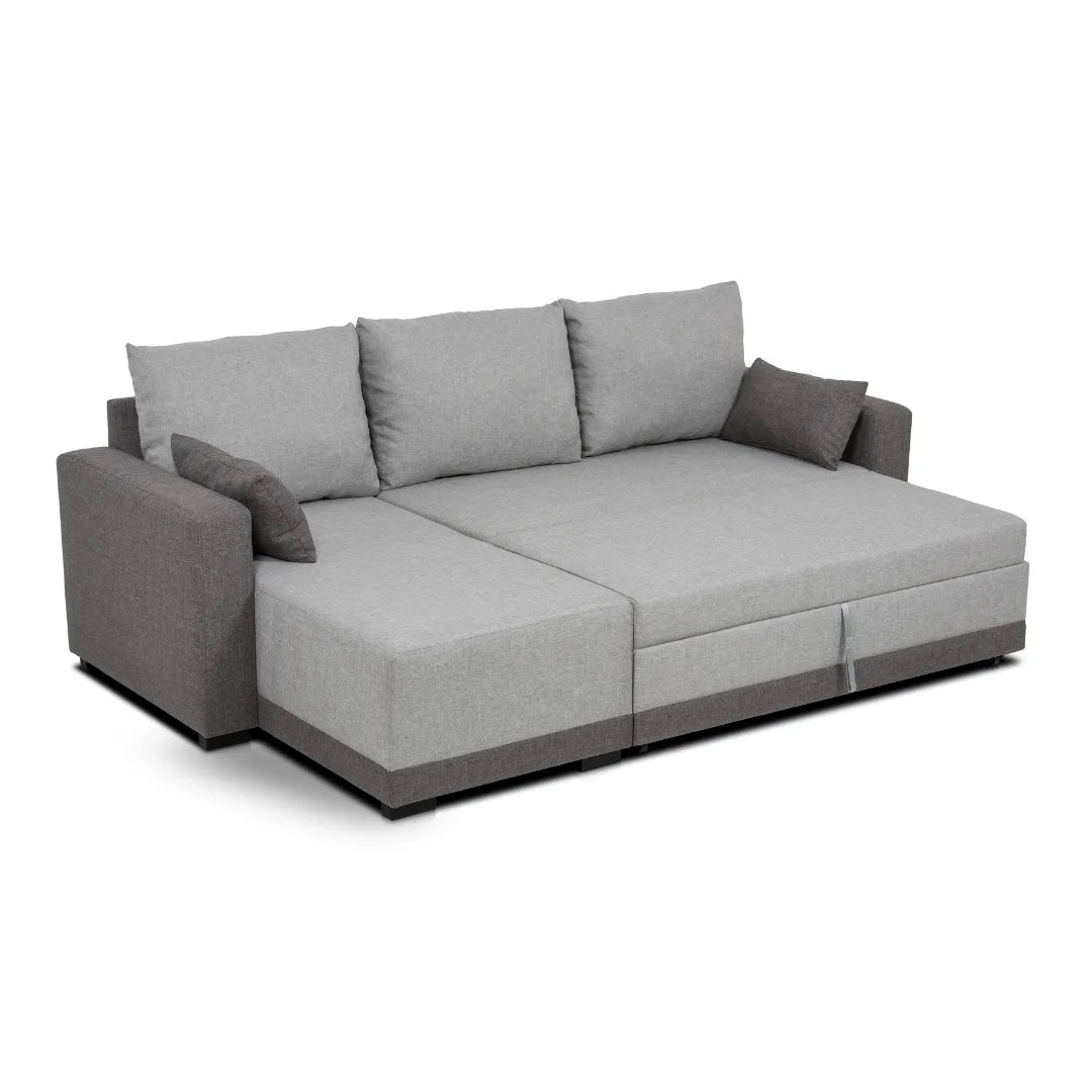 Leah Sofa - 3 Seater Sofa Bed, Chaise Longue BUDWING