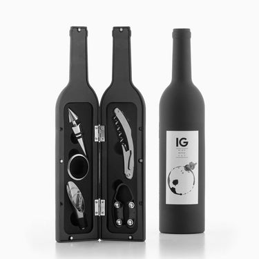 Ensemble de bouteilles de vin InnovaGoods (5 pièces) (Ø7 x 33 cm)
