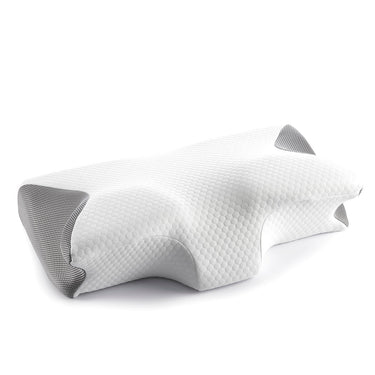 Viscoelastic Neck Pillow with Ergonomic Contours