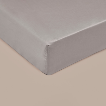 TENCEL™ - Sateen Fitted Sheet Taupe